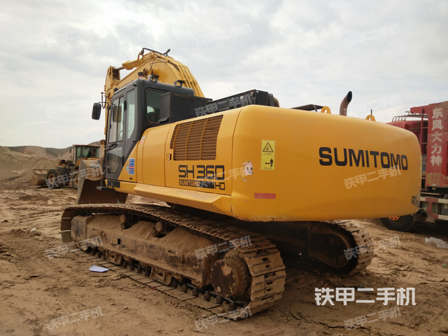 住友360挖掘机参数图片,住友350挖掘机参数图片 住友sh360hd-6挖掘机