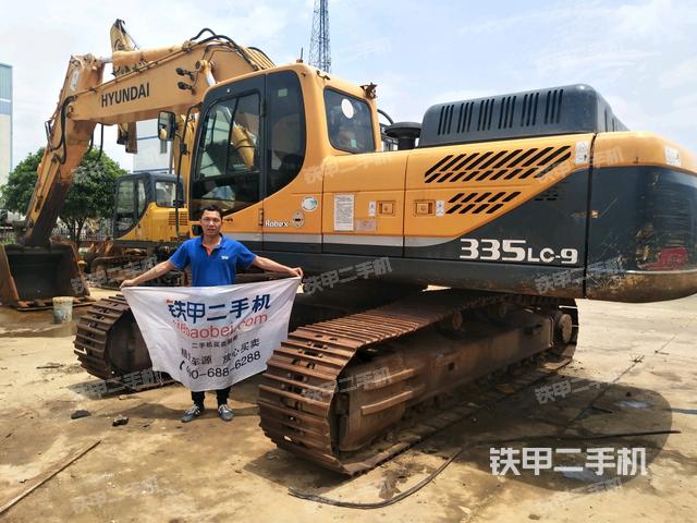 现代r335lc-9挖掘机