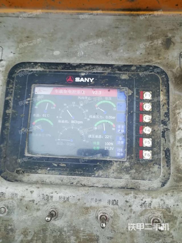 二手三一重工sy5125thb-9018iii车载泵