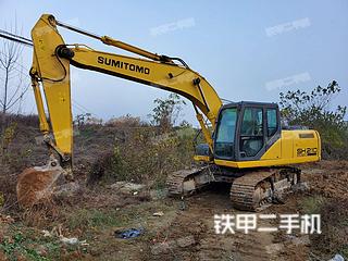 住友sh210-5挖掘机实拍图片
