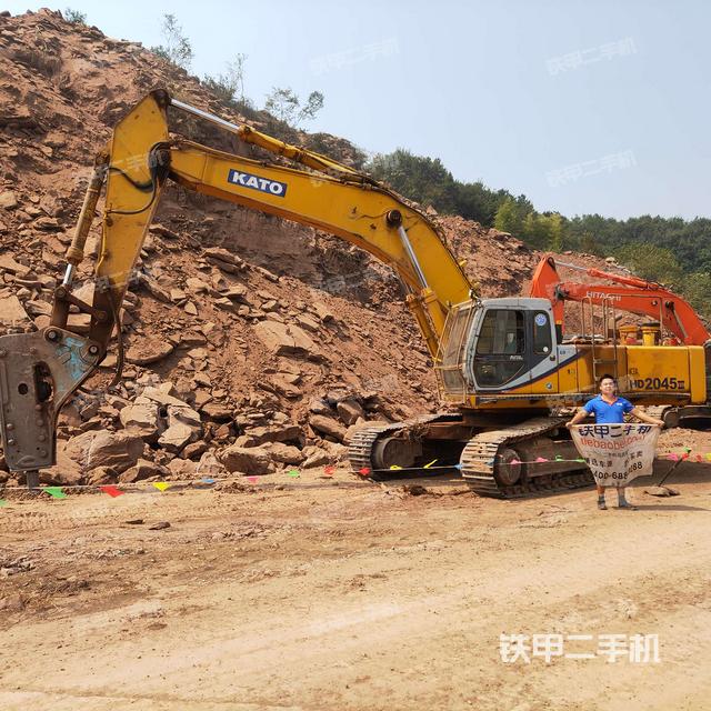加藤hd2045ii挖掘机