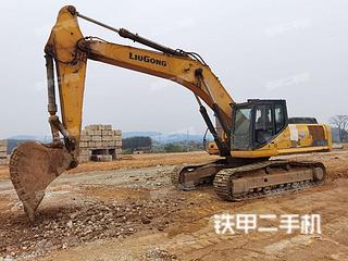 柳工clg936e挖掘机实拍图片