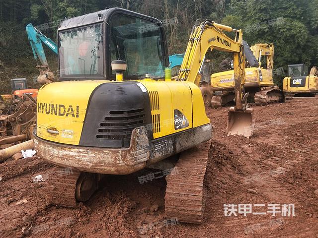 现代r55-7挖掘机