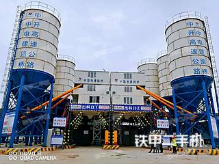 福州北方路通hzs180混凝土搅拌站实拍图片
