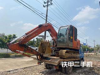 日立zx70挖掘机实拍图片