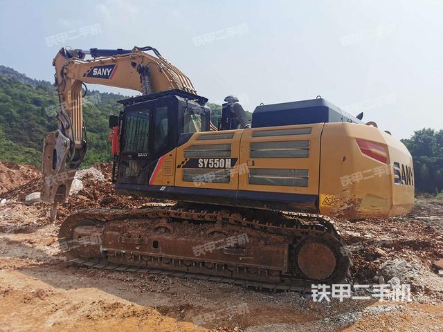 三一重工sy550h挖掘机