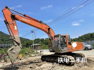 日立zx200挖掘机实拍图片