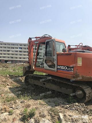 安徽-六安市二手斗山DH150LC-7挖掘机实拍照片