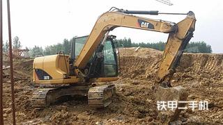 安徽-滁州市二手卡特彼勒307D液压挖掘机实拍照片