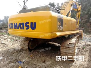 淄博小松PC360-7挖掘机实拍图片