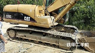 湖北-十堰市二手卡特彼勒320C挖掘机实拍照片