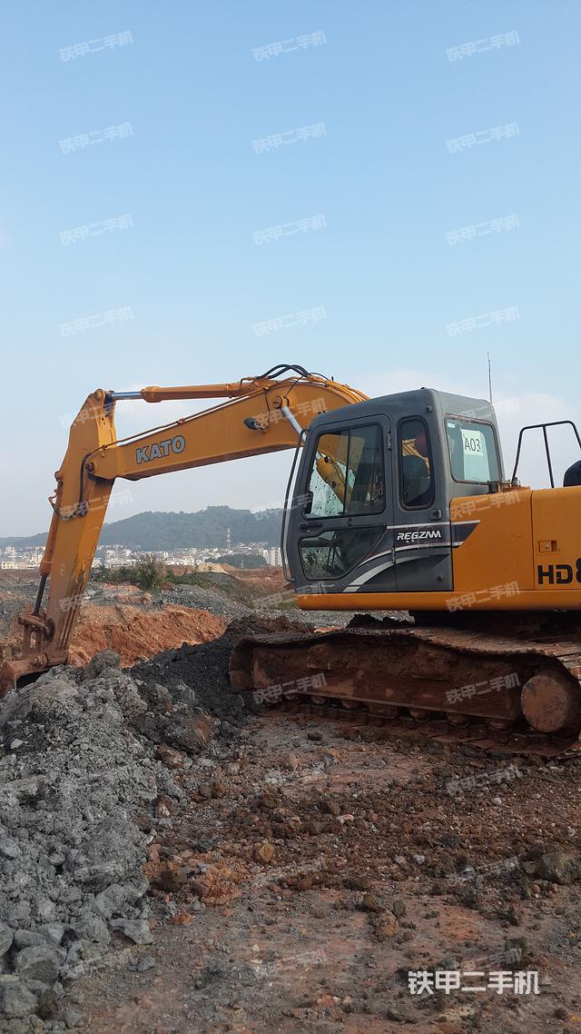加藤hd820r挖掘机