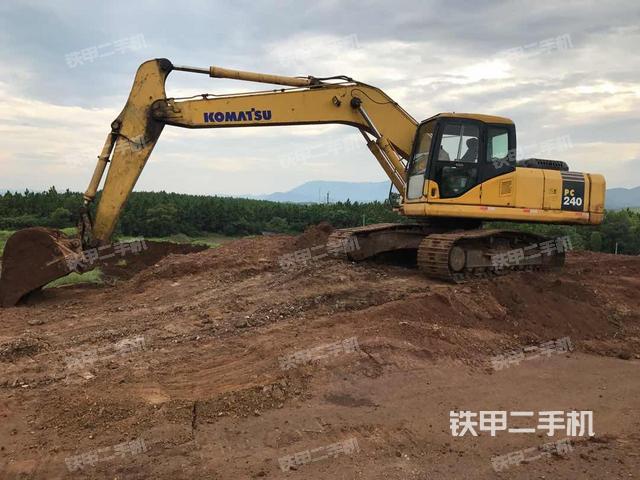 小松pc220lc-7超长前臂挖掘机