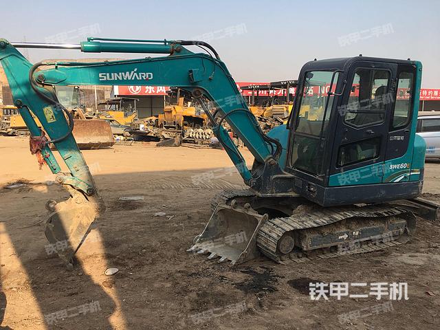 兰州二手山河智能SWE60E挖掘机价格_sunwa