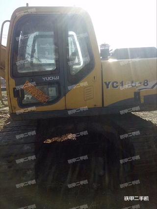 安徽-六安市二手玉柴YC135-8挖掘机实拍照片