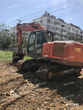 安徽-六安市二手日立ZX200-3国产挖掘机实拍照片