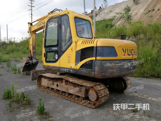 玉柴yc85-8挖掘機