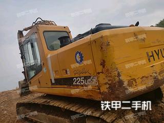 江西-萍乡市二手现代R225LC-7挖掘机实拍照片
