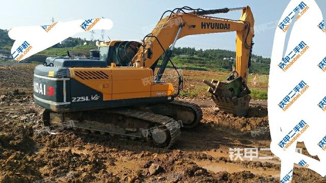 现代r225lvs挖掘机