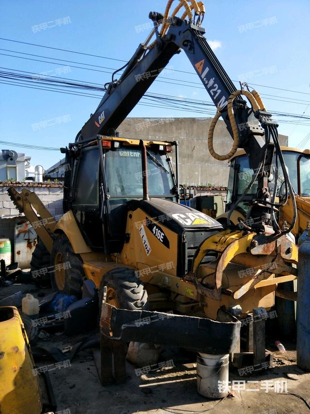 卡特彼勒416e抓木机抓木器