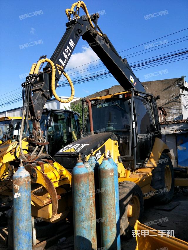 卡特彼勒416e抓木机抓木器