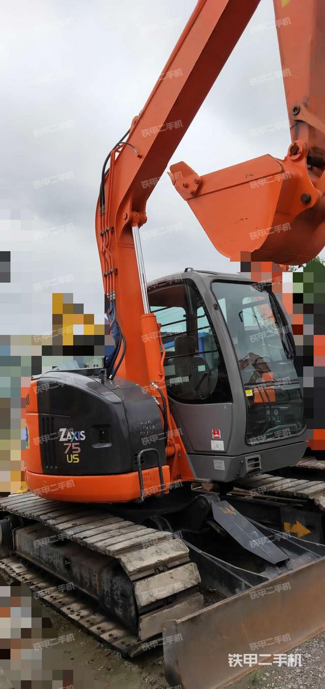 日立zx75usa挖掘机