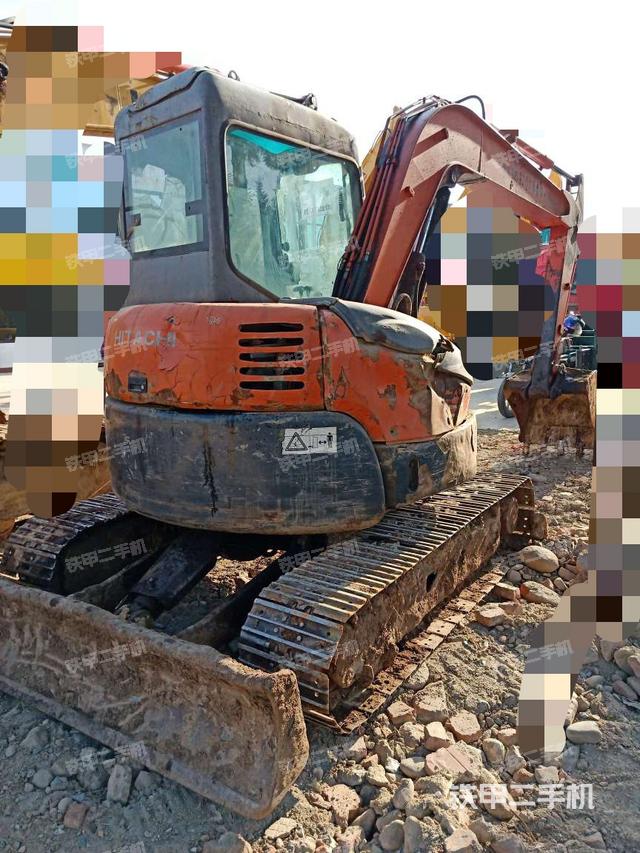 日立zx55ur挖掘机