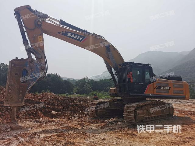 三一重工sy550h挖掘机