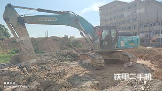江西-景德镇市二手神钢SK380XD-10挖掘机实拍照片