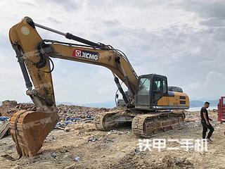 徐工XE370DK挖掘機實拍圖片