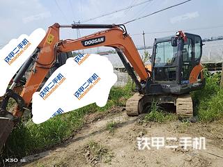 斗山DX60E-9CN挖掘機實拍圖片