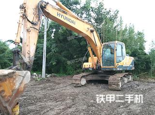 四川-德阳市二手现代R225LC- 9挖掘机实拍照片