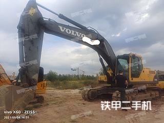 内蒙古-鄂尔多斯市二手沃尔沃EC290BLC挖掘机实拍照片