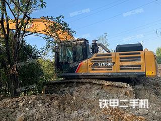 浙江-衢州市二手三一重工SY550H挖掘机实拍照片