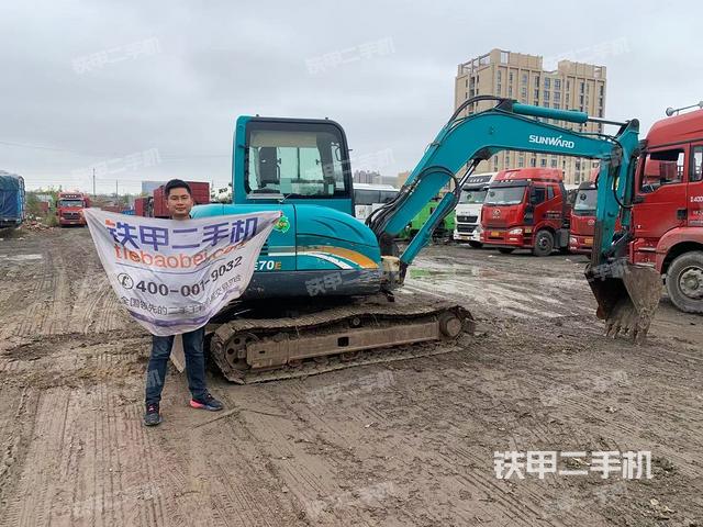 山河智能swe70e挖掘机
