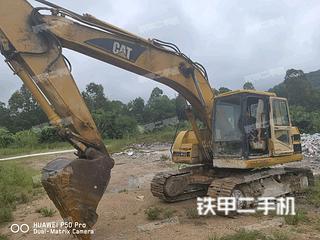 惠州卡特彼勒320BU挖掘機實拍圖片