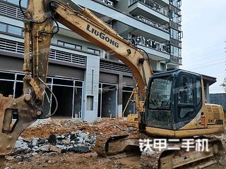 南寧柳工CLG915D挖掘機實拍圖片