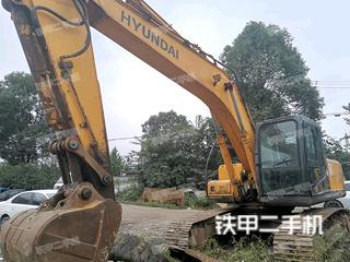 四川-成都市二手现代R225LC-7挖掘机实拍照片
