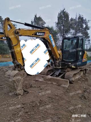 陕西-咸阳市二手三一重工SY55C挖掘机实拍照片
