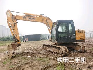 重慶現代R110-7挖掘機實拍圖片