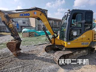 安陽徐工XE60D挖掘機實拍圖片