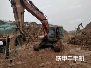 四川-德阳市二手斗山DH225LC-7挖掘机实拍照片
