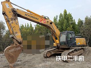 淄博現代R335LC-7挖掘機實拍圖片