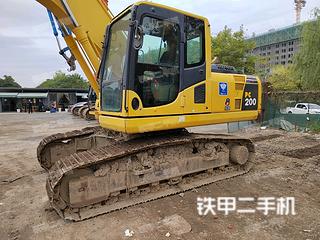 浙江-杭州市二手小松PC200-8挖掘机实拍照片