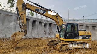 南京卡特彼勒320DGC液壓挖掘機實拍圖片