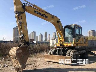 泉州小松PW160-7挖掘机实拍图片