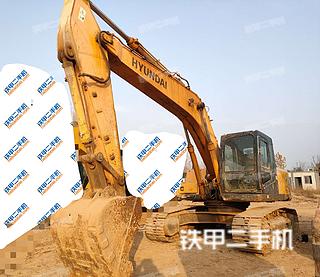 鄭州現代R225LC-7挖掘機實拍圖片