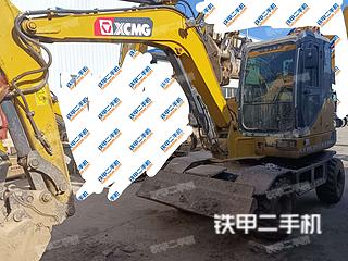 濟寧徐工XE60WD挖掘機實拍圖片