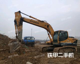 鄭州現代R225LC-9T挖掘機實拍圖片