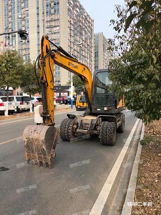 安徽-六安市二手新源XYB75W-8挖掘机实拍照片